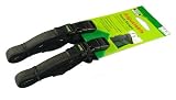 ROK Straps 12"-42" Adjustable Loop-Thru -2Pk BLACK