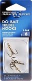 South Bend Fishing Lures Do Bait Treble Hooks (3 Pack) Size 6