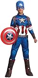 Rubie's Costume Avengers 2 Age of Ultron Child's Deluxe Captain America Costume, Medium
