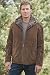 Men's Element Suede Jacket with Rabbit Vest Liner