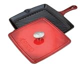 Sante Panini Set, Enamel Cast Iron With Non Stick Interior