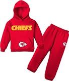 Reebok Kansas City Chiefs Toddler Red Pullover Hoodie Sweatshirt & Pants Set (4T)