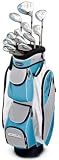 Adams Golf A3OS 13-Piece Ladies Intergrated Set (1, 3, & 5 wood,3-8 Hybrids, 9 Iron, Pw)  - Rain