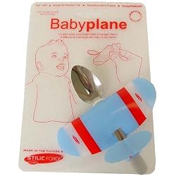Baby Plane Feeding Spoon, Fun Eating Time, French Design