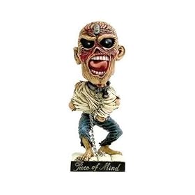 Iron Maiden Eddie Piece of Mind Head Knocker by NECA