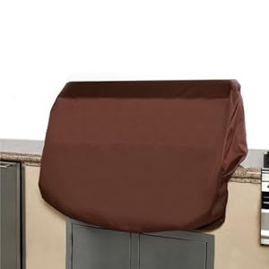 Two Dogs Designs 02836 36-Inch Grill-Top Cover Chocolate Brown