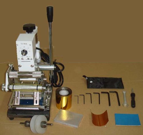 Hot Foil Stamping Machine Card Tipper for Leather PVC