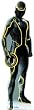 Clu (Tron Legacy) Glow-In-The-Dark Life-Size Standup Poster