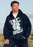College Angled Logo Fleece Hoodie