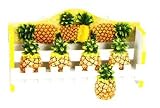 Review   / PINEAPPLE 3-D Spice Rack & 5 Jars Set *BEAUTIFUL & NEW*