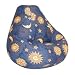 Elite's PRINT & PLUSH Poly Cotton Twill Skyscape BEAN BAG FABRIC SAMPLE