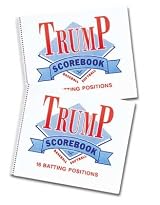 Trump&reg; MG-TRUMP-SB 16 Position Baseball/Softball Scorebook