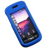 Crystal Hard Rubberized Cover BLUE Case for Samsung Solstice SGH- A887 AT&T ....