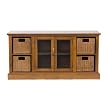 Latham TV/ Media Stand - Dark Pine