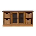 Latham TV/ Media Stand - Dark Pine
