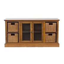 Latham TV/ Media Stand - Dark Pine