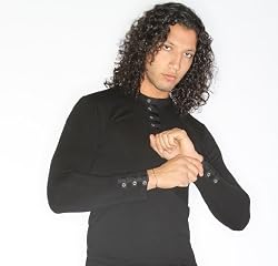 Dragonfly Clothing Sexy Rock Star Priest Knit Shirt