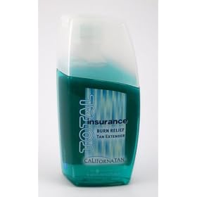 TOTAL INSURANCE BURN RELIEF CALIFORNIA TAN EXTENDER 6oz
