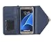 Galaxy S7 Wallet Case, Crosspace® Samsung S7 Envelope Flip Handbag Shell Women Wallet PU Leather Magnetic Folio Cover Cases with Credit Card ID Holders Wrist Strap for Samsung Galaxy S7 5.1