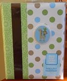 Just One Year Carter's Baby Book - Blue and Green