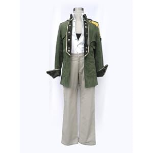 Japanese Anime Final Fantasy XIII Cosplay Costume - Sazh Katzroy Set
