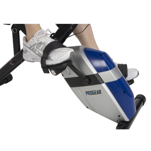 ProGear 190 Compact Recumbent Bike with Heart Pulse Sensors