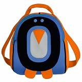 Dabba Walla Cold Feet Penguin, Kids Preschool Backpack. 13"Lx10"Wx7"D.