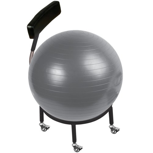 Zenzation Athletics Ball Chair - Black
