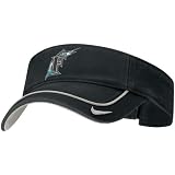 Nike Florida Marlins Black Swoosh Visor