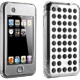 DLO HybridShell for iPod touch-Color Clear with black dots