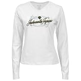 Jacksonville Jaguars T Shirts : Reebok Jacksonville Jaguars Ladies White Jennifer Slim Fit Long Sleeve T Shirts