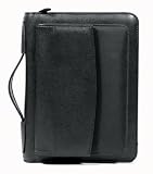 Day-Timer 44531 Personal organizer starter set, vinyl & fabric binder, 5-1/2x8-1/2, black