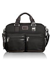 Tumi Alpha Bravo Andersen Slim Commuter Brief, Hickory, One Size
