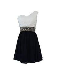 Beaded Pleated One Shoulder Sweetheart Club Dress/Evening Dress/Homecoming Dress/Party Dress 