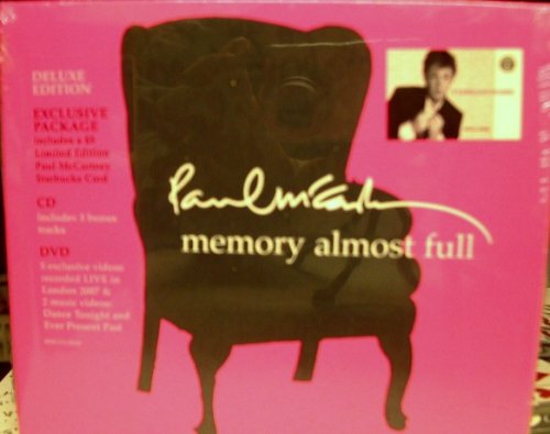 Paul McCartney - Memory Almost Full (Starbucks Limited Special Deluxe Edition with CD and DVD, plus bonus limited edition $5 Paul McCartney Starbucks card) - Zortam Music