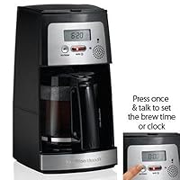 Voice Activated Digital 12 Cup Coffeemaker