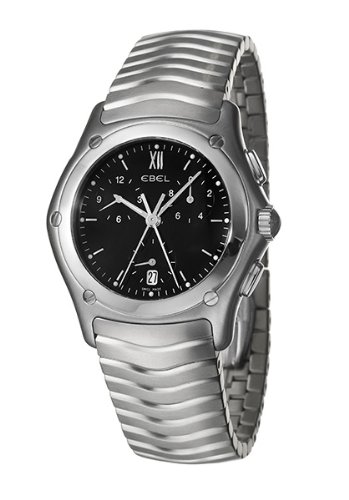 Ebel Herren-Armbanduhr CLASSIC WAVE Chronograph Quarz 9251F41-5325