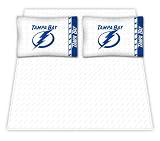 Tampa Bay Lightning Queen Size Sheet Set