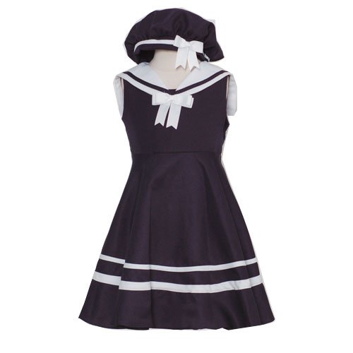 Rare Editions Infant Girls Navy Blue Size 6M Sailor 2pc Dress