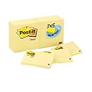Post-it Notes Value Pack, 3 x 5-Inches, Canary Yellow, 24-Pads/Pack