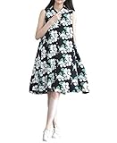 (シュガーポート） SUGAR PORT マタニティ お花プリント シフォン ワンピース SL080 (XXXXLサイズ)