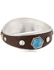 The SAK Stud Leather Bangle Bracelet, 2.75"