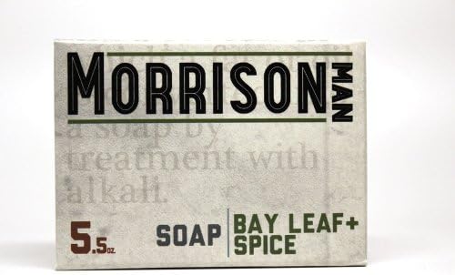 Morrison Man's Bay Leaf + Spice Bar Soap