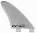 FCS H2 Texalium Ultra-Light Epoxy Small Surfboard Tri-Fin Set