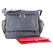 Skip Hop Via Messenger Diaper Bag - Gray