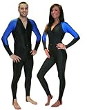 Storm Black/Blue Lycra Dive Skin