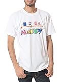 (マッピー) MAPPY 8bit マッピープリントTシャツ ホワイト / M