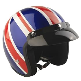 Viper Rs-04 Open Face Union Jack Helmet Size S (55-56 Cm)