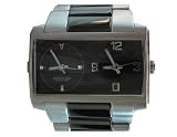 MENS KENNETH COLE STEEL DUAL TIME DATE WATCH KC3545GYIP