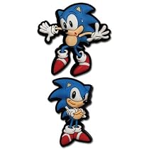 Sonic the Hedgehog: Sneak and Pose Sonic Anime Pins